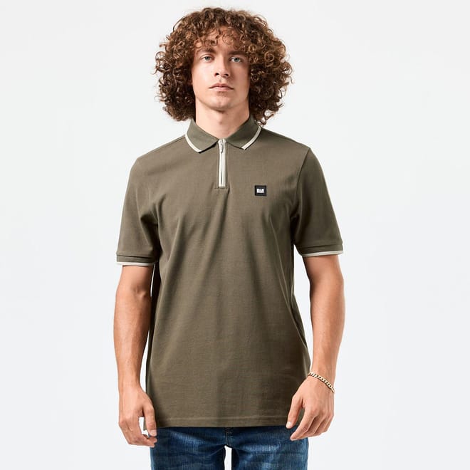 Shore Zipped Polo Shirt