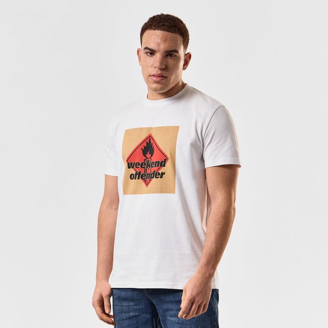 Blue Line Graphic T-Shirt