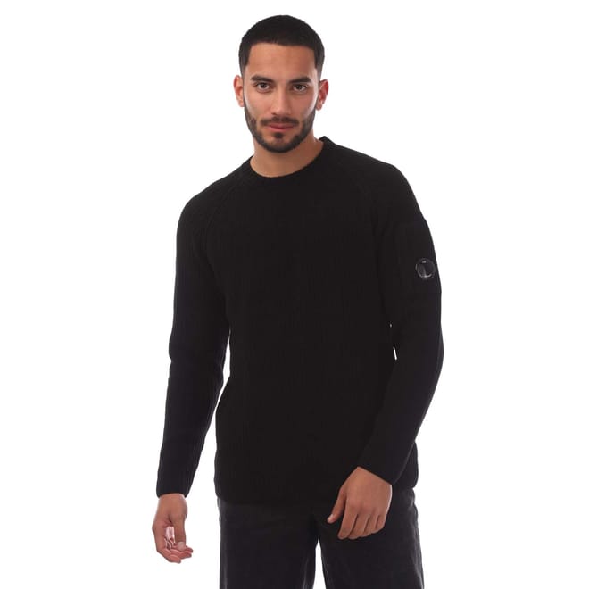 Chenille Cotton Crewneck Jumper