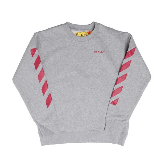 Juniors Rubber Arrow Crewneck Sweatshirt