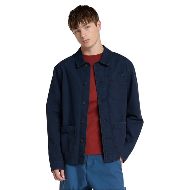 Washed Canvasas Chore Jacke