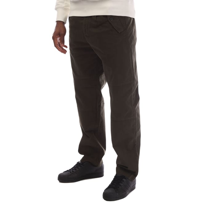 Stretch Sateen Loose Pants