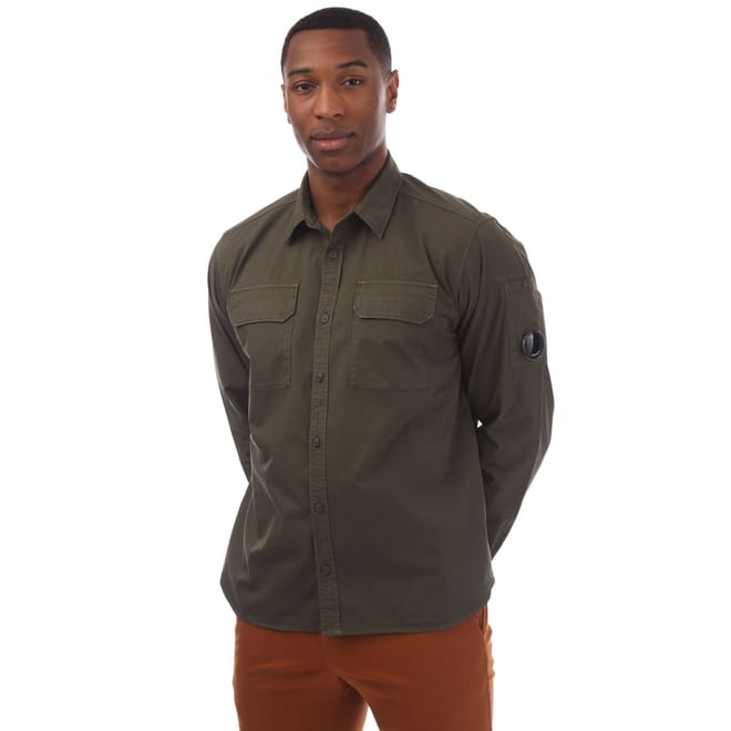 Organic Gabardine Lens Shirt