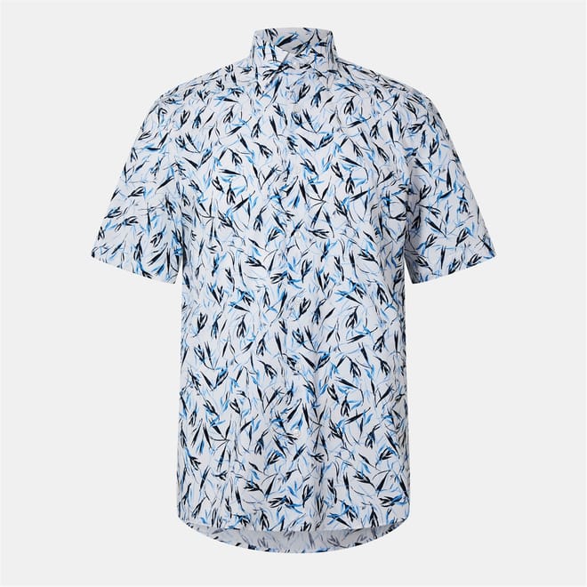 Joe Point Collar Short Sleeve Shirt