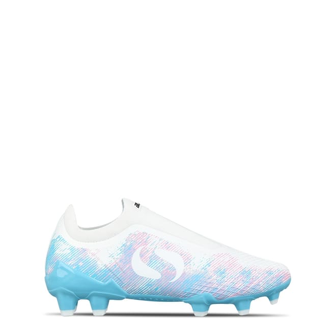 Blaze Graphic Print Round Toe Boots