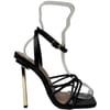 Cross Strap Stiletto Heel Sandals