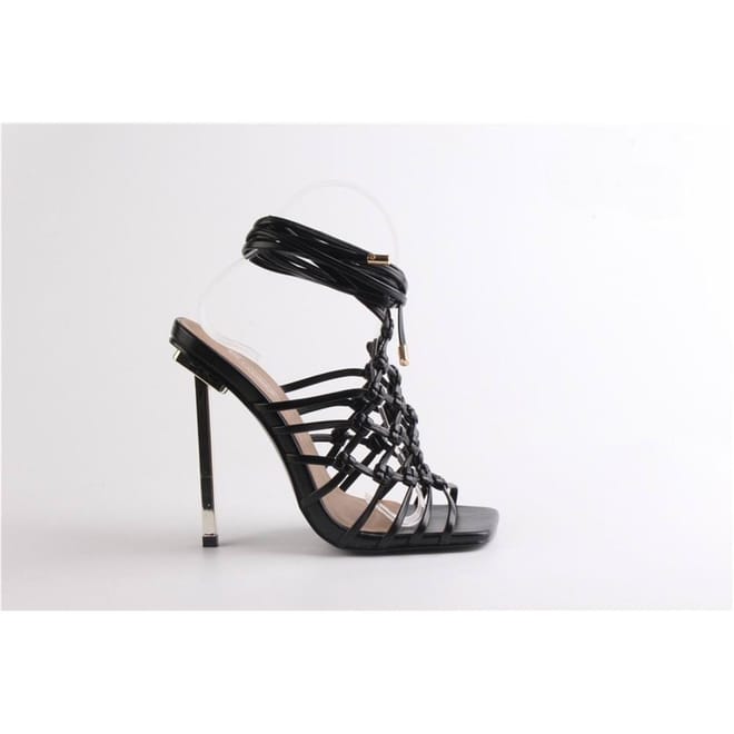 Kinetic Gladiator Stiletto Heel Sandals