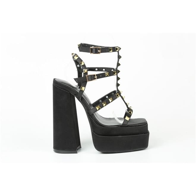 Gladiator Platform Sandals with Open Toe