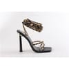 Doub Ti Up Stiletto Heel Sandals