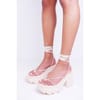 Gladiator Leg Tie High Heel Sandals