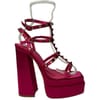 Gladiator Platform Sandals with Open Toe