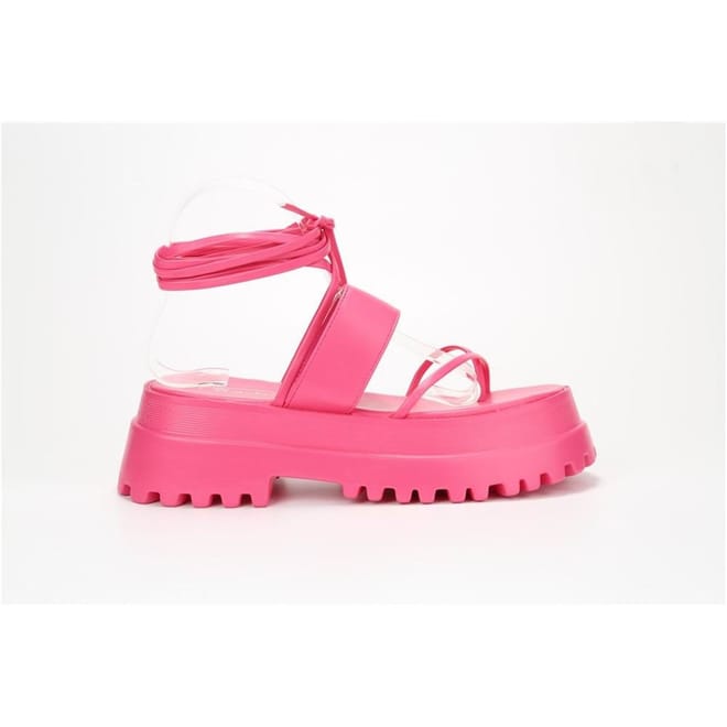 Double Platform Gladiator Sandals