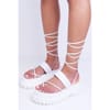 Double Platform Gladiator Sandals