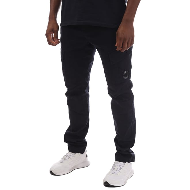 Stretch Sateen Lens Cargo Pants