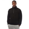 Diagonal Raised Fleece Half-Zip Sweatshirt