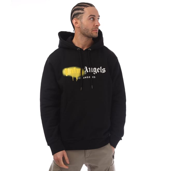 Sprayed Logo Hoodie