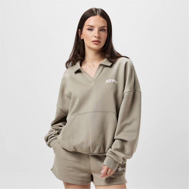 Relaxed Fit Lettering Sweatshirt