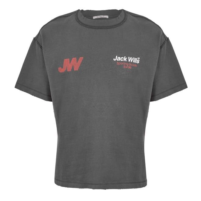 Regular Fit Lettering Crew Neck T-Shirt
