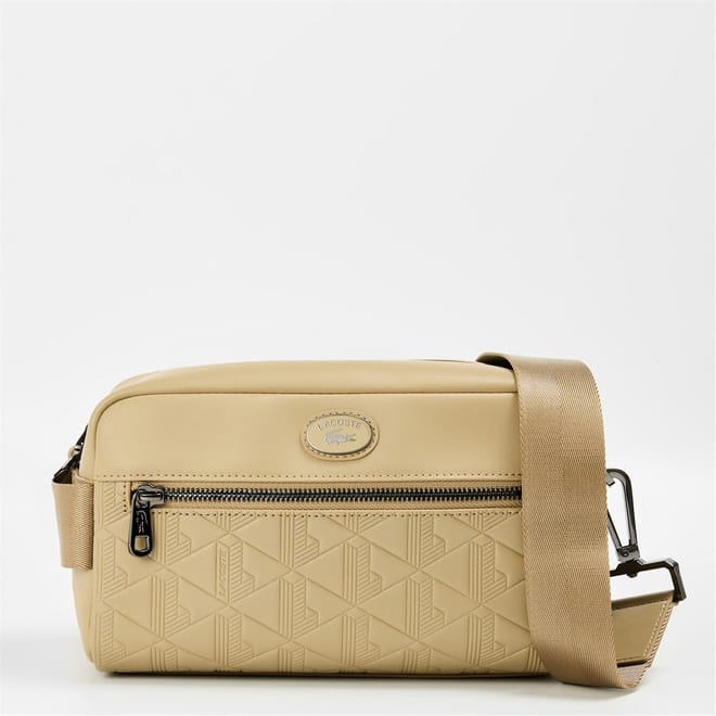Clt Crossover Geometric Patterned Cross Body with Detachable Strap