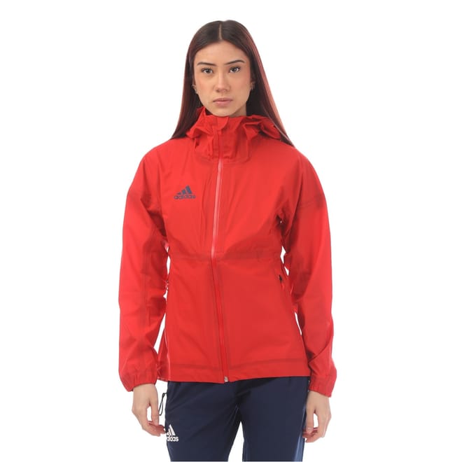 Hooded Rain Jacket with Elasticated Cuff