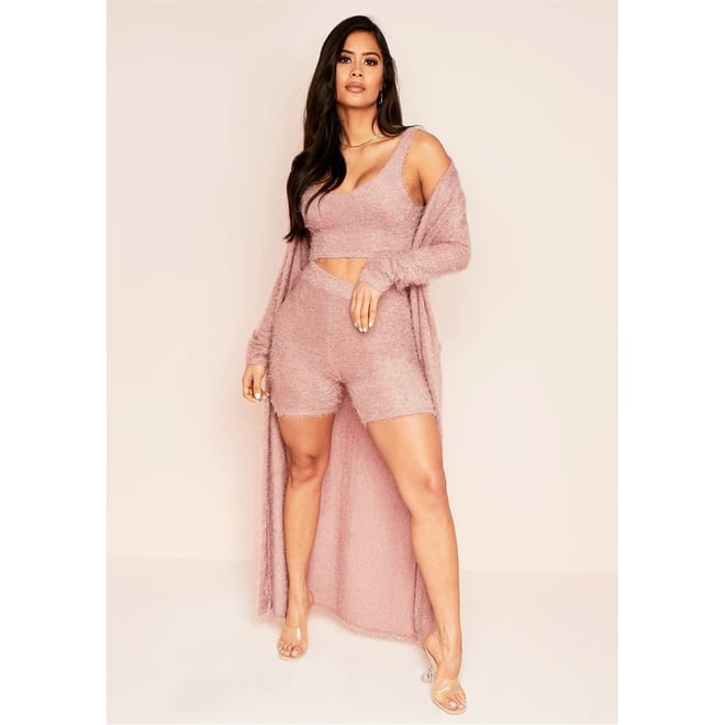 Knit High Waist Shorts