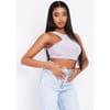 Racer Crop Top