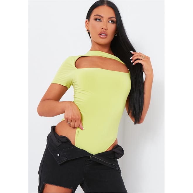 Cut Out Panel Bodysuit