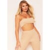 Shoulder Ribbed Crop Top