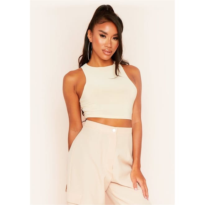 Racer Crop Top