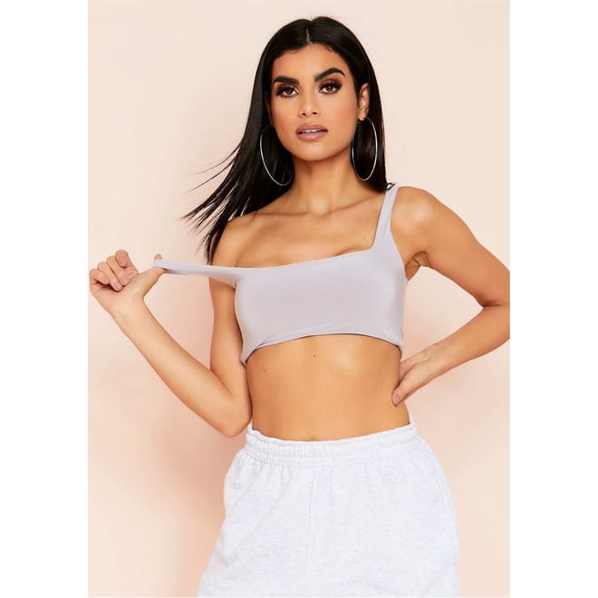 Square Neck Extreme Crop Top