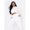 Front Cropped Hoodie