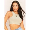 Racer Crop Top