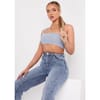 Thick One Shoulder Crop Top