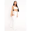 Out Lace Up Flared Trousers