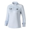 Zip Neck Slim Fit Lettering Athletic Top