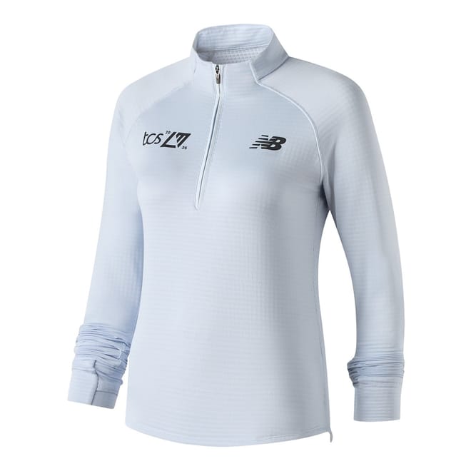 Zip Neck Slim Fit Lettering Athletic Top