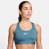 Womens Swoosh Medium Support 1 Piece Pad Sports Bra