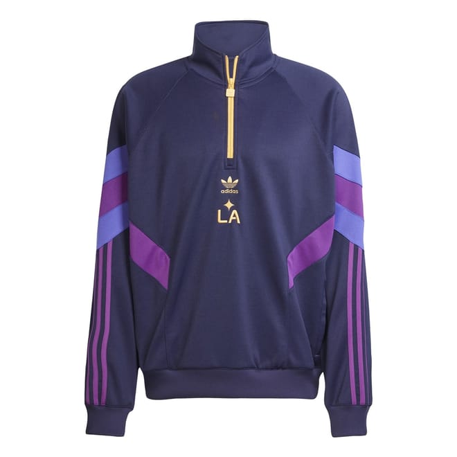 Mens Galaxy Originals Half Zip Crew Sweatshirt