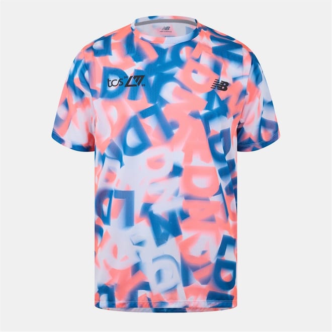 Mens Balance Ath Ss Mlt Smal Running Top
