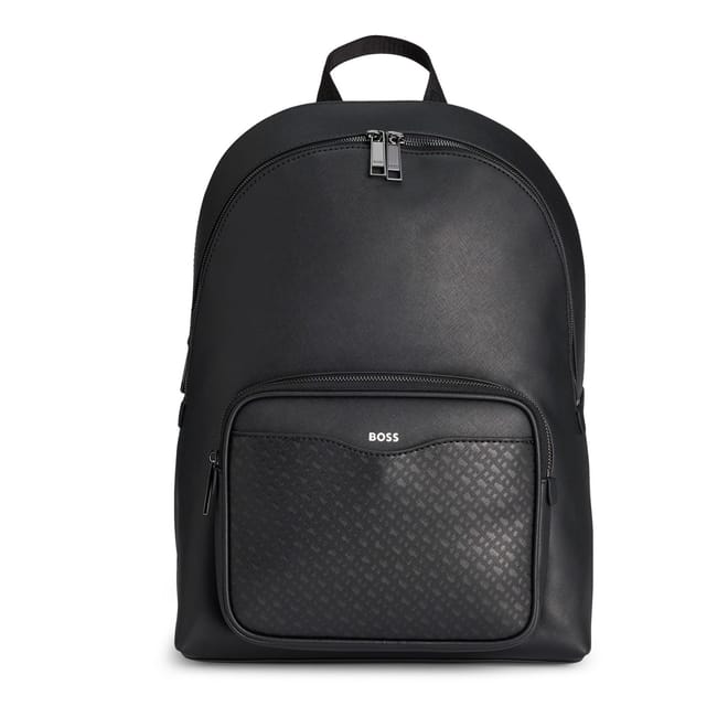 Monogram Laptop Backpack with Logo