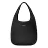 Studded Hobo Handbag with Detachable Strap