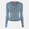 M Teri Cut Out Top