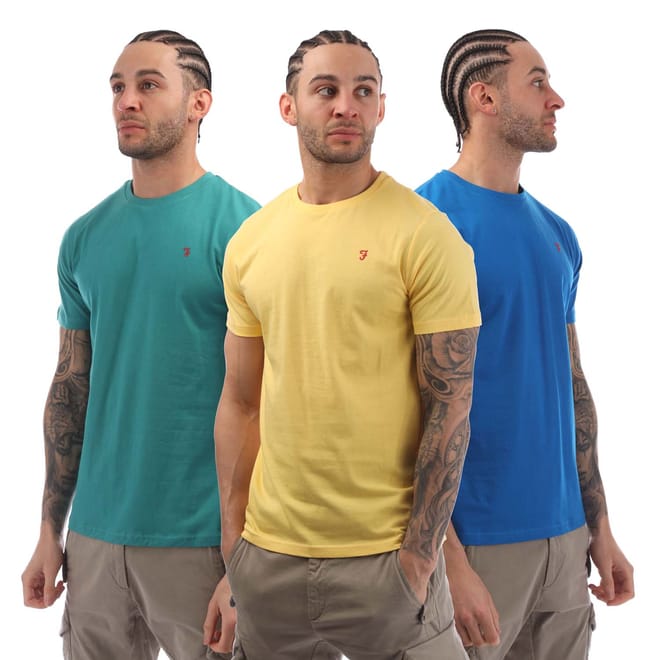 Mens Jeston 3 Pack T-Shirts