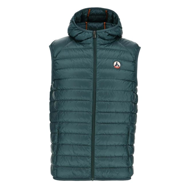 Pat Hooded Down Gilet