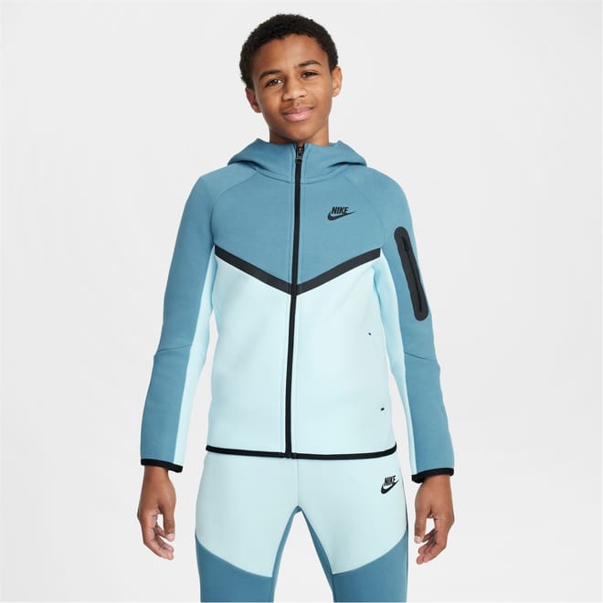 Tech Color Block Hooded Sweat Jacket
