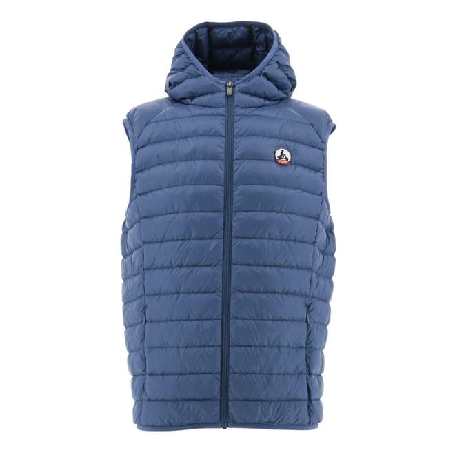 Pat Hooded Down Gilet