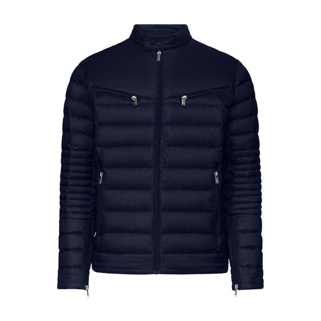 David Biker Fit Puffer Jacket