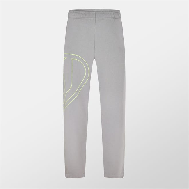 Oval D Solid Straight Joggers