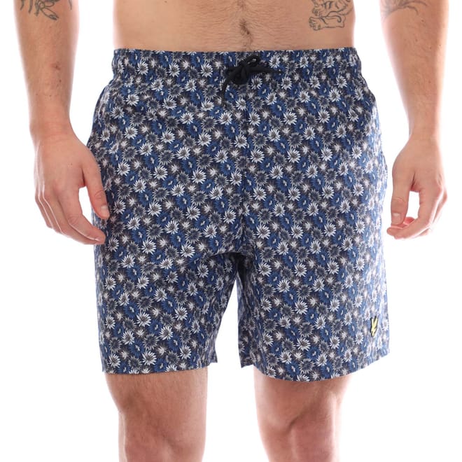 Floral Print Resort Swim Shorts