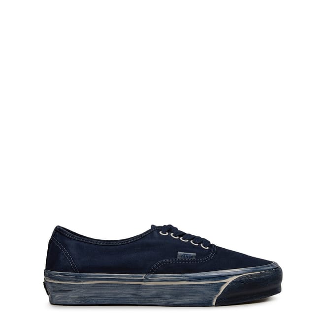 Dip Dye Ombre Canvas Low Top Sneakers